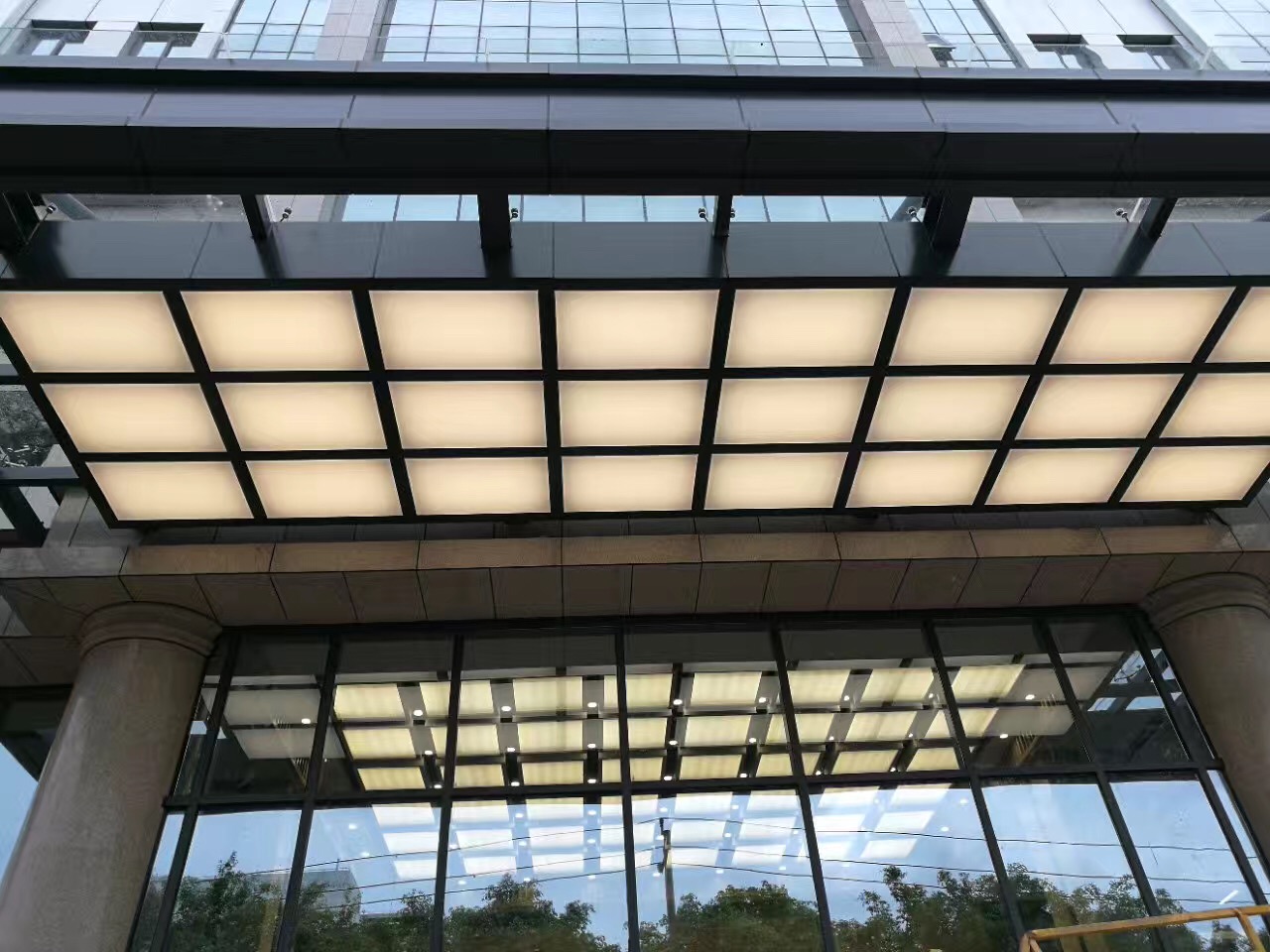 Translucent Grid Image